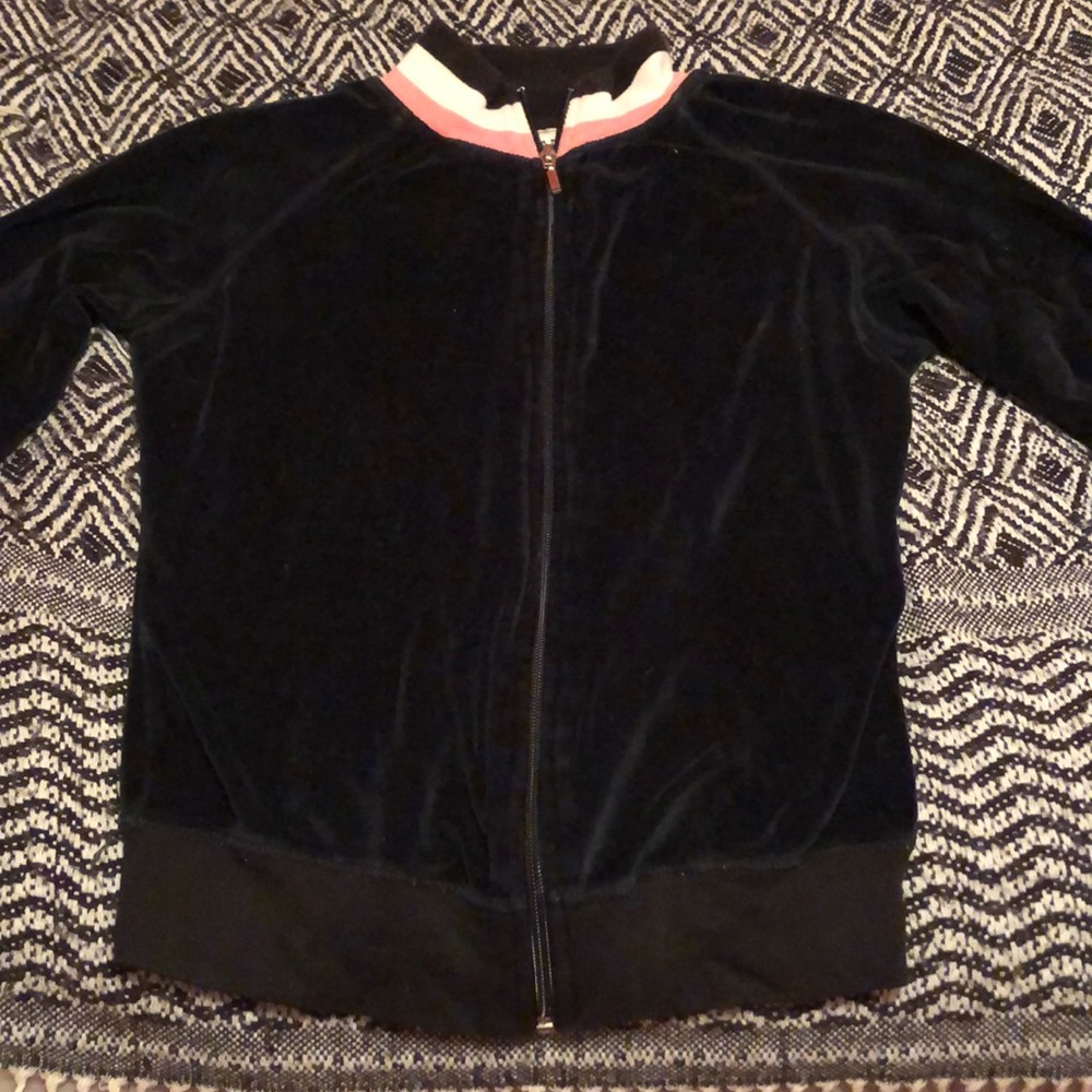 Black Suede Kids Sweater